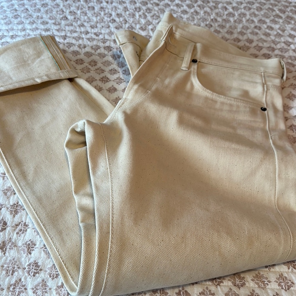 EDWIN ED55 selvidge denim Japan size 30x33 NWOT never washed nice and stiff!
